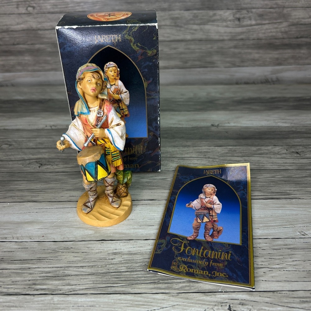 Fontanini Jareth The Drummer Boy Italian Nativity Village Figurine 5"